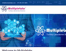 Tablet Screenshot of multiplelabs.com